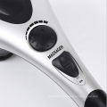 Double Head Electric Full Body Massager Neck Back Leg Massage Machine Variable Speed Far Infrared Handheld Body Massage Hammer